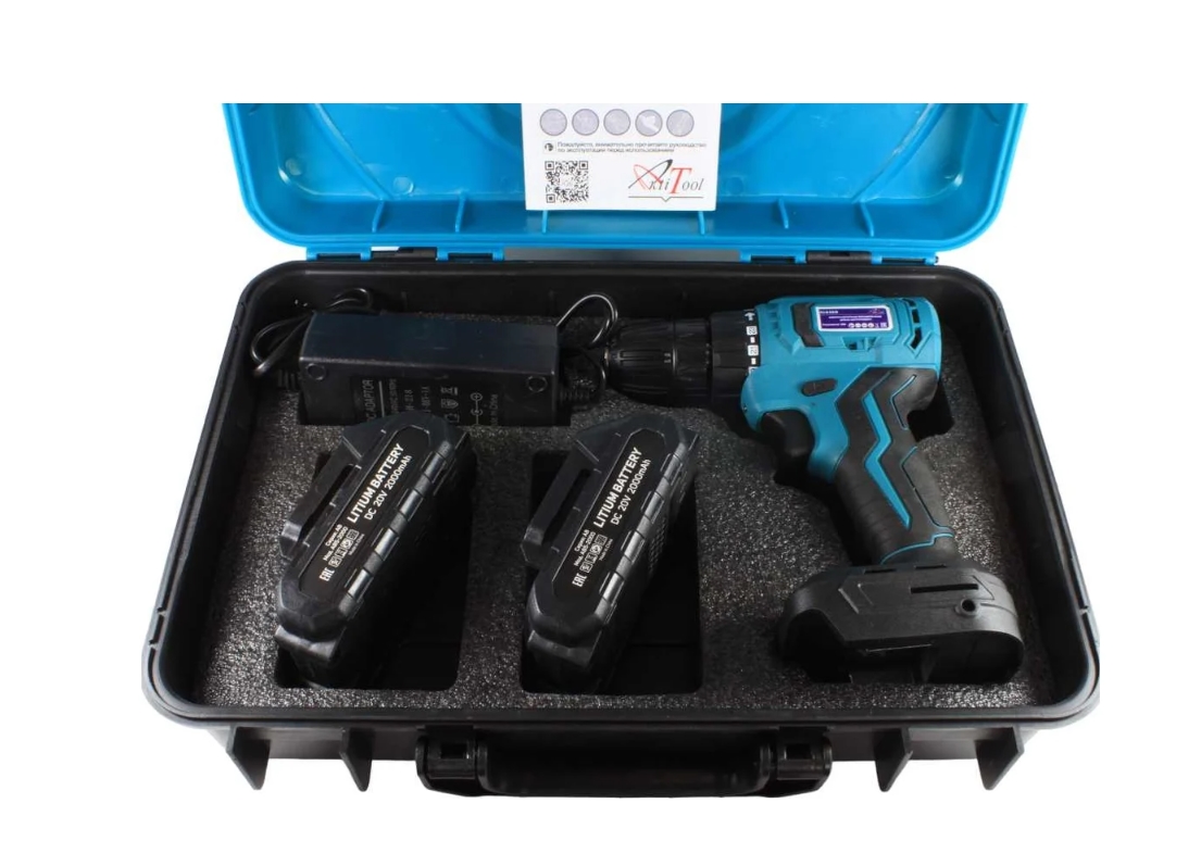 Дрель-шуруповерт AktiTool CD20G-BR 9148796 STDN-0060053 - Вид №2