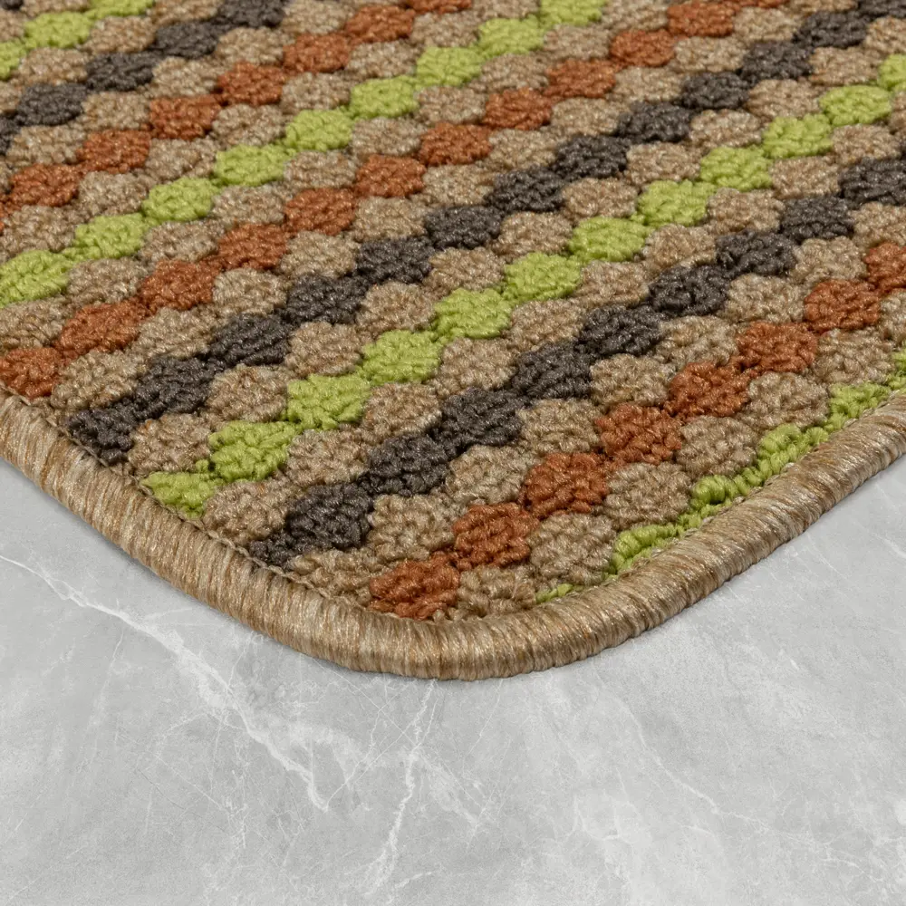 Коврик Jolly Pistachio 67x100 см полипропилен цвет разноцветный 84803971 STLM-2006165 Santreyd  - Вид №1