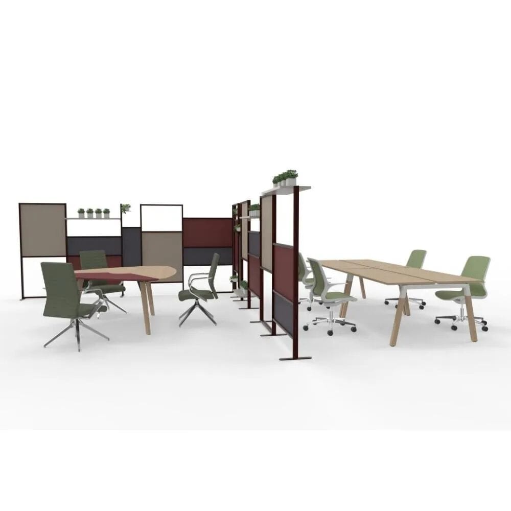 Алюминиевая отдельно стоящая офисная перегородка STUDIO T InUno ARCH-00023238 - Вид №10