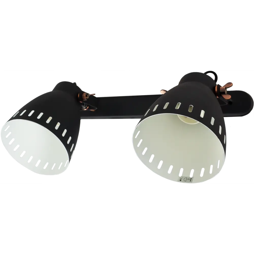 Бра New York WL-428-2 1xЕ27x40 Вт, металл, цвет чёрный CAMELION STLM-2106001 - Вид №2