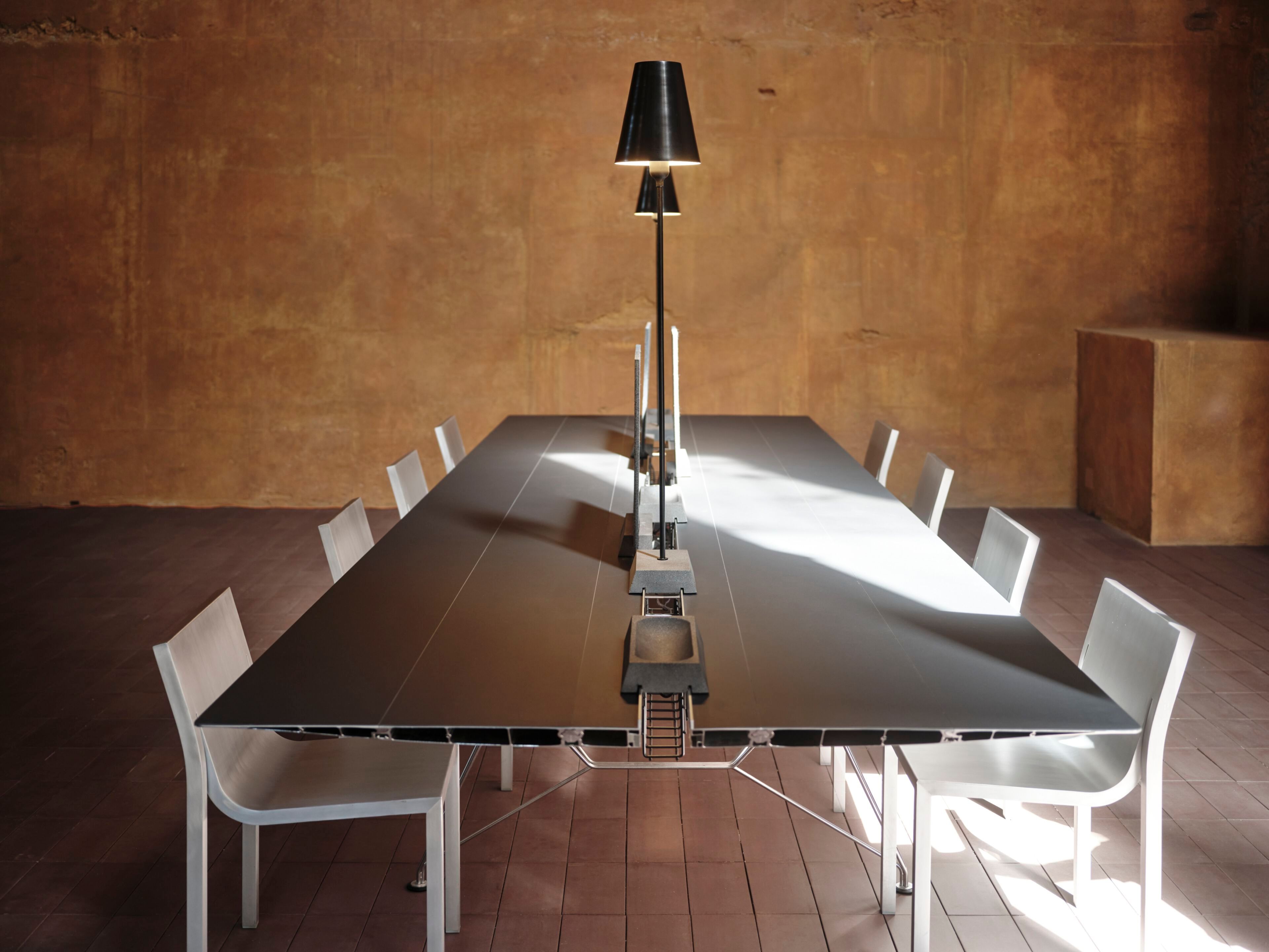 Прямоугольный алюминиевый стол для совещаний BD Barcelona Aluminium ARCH-00148460 - Вид №5