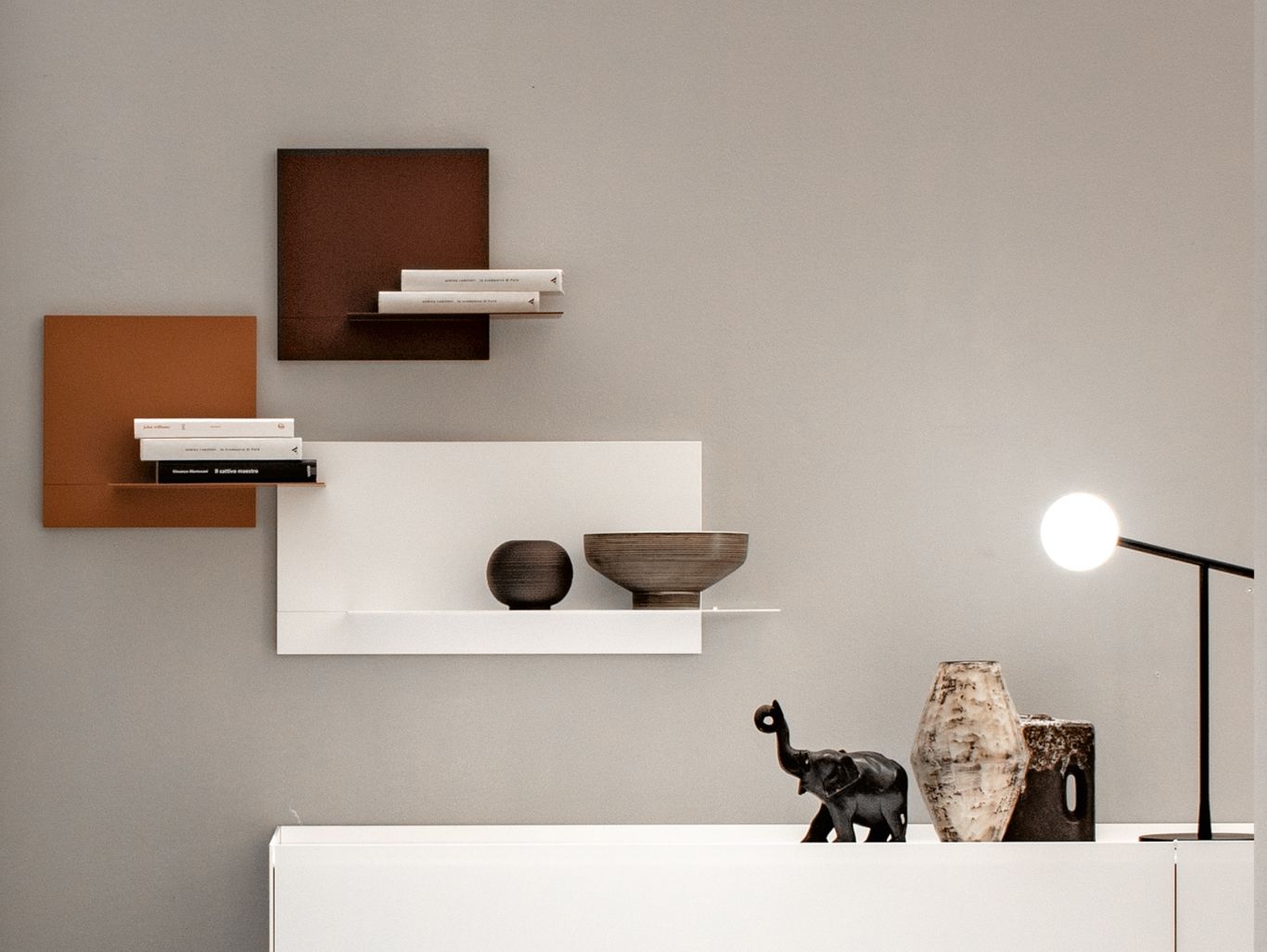 Стальная и деревянная полка Capo d’Opera ARCH-00028259 - Вид №5