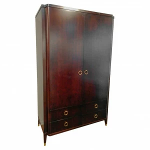 Шкаф двухдверный деревянный с ящиками шпон вишни Modena FRATELLI BARRI MODENA 00-3862178 Коричневый
