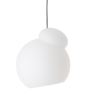 118470 Лампа подвесная air, 32,5хD28 см, белое опаловое стекло Frandsen