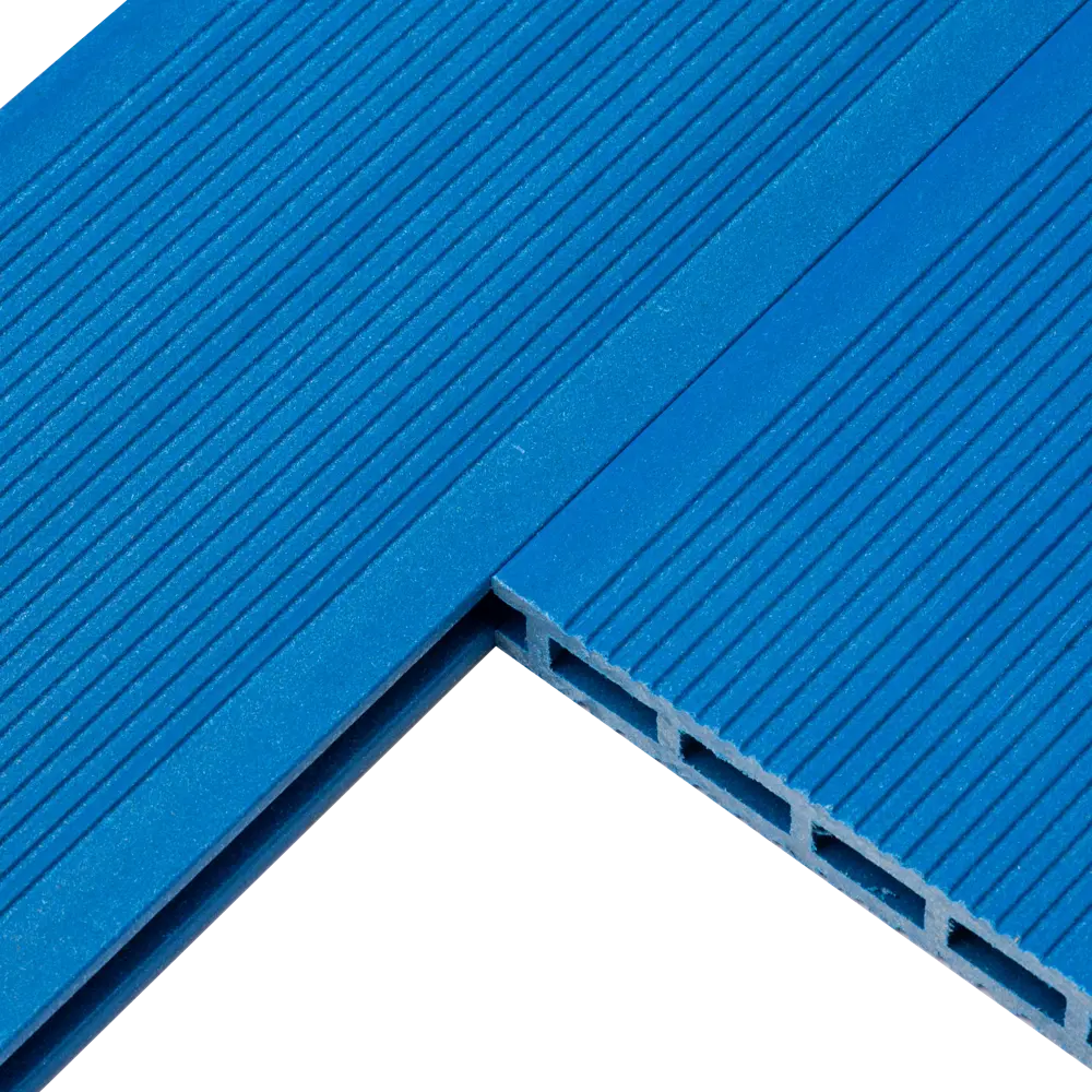 Террасная доска ДПК MultiDeck цвет Лазурь 3000x140x22 мм. Вельвет 0.42 м² МУЛЬТИДЕК STLM-2001310 - Вид №9
