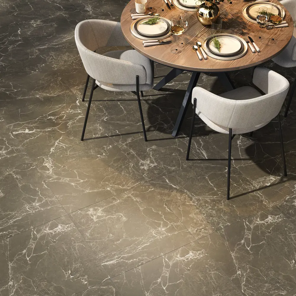 Глазурованный керамогранит Kerama Marazzi Лоди SG648720R 60x60 см 1.8 м² матовый цвет коричневый STLM-2145375 - Вид №2
