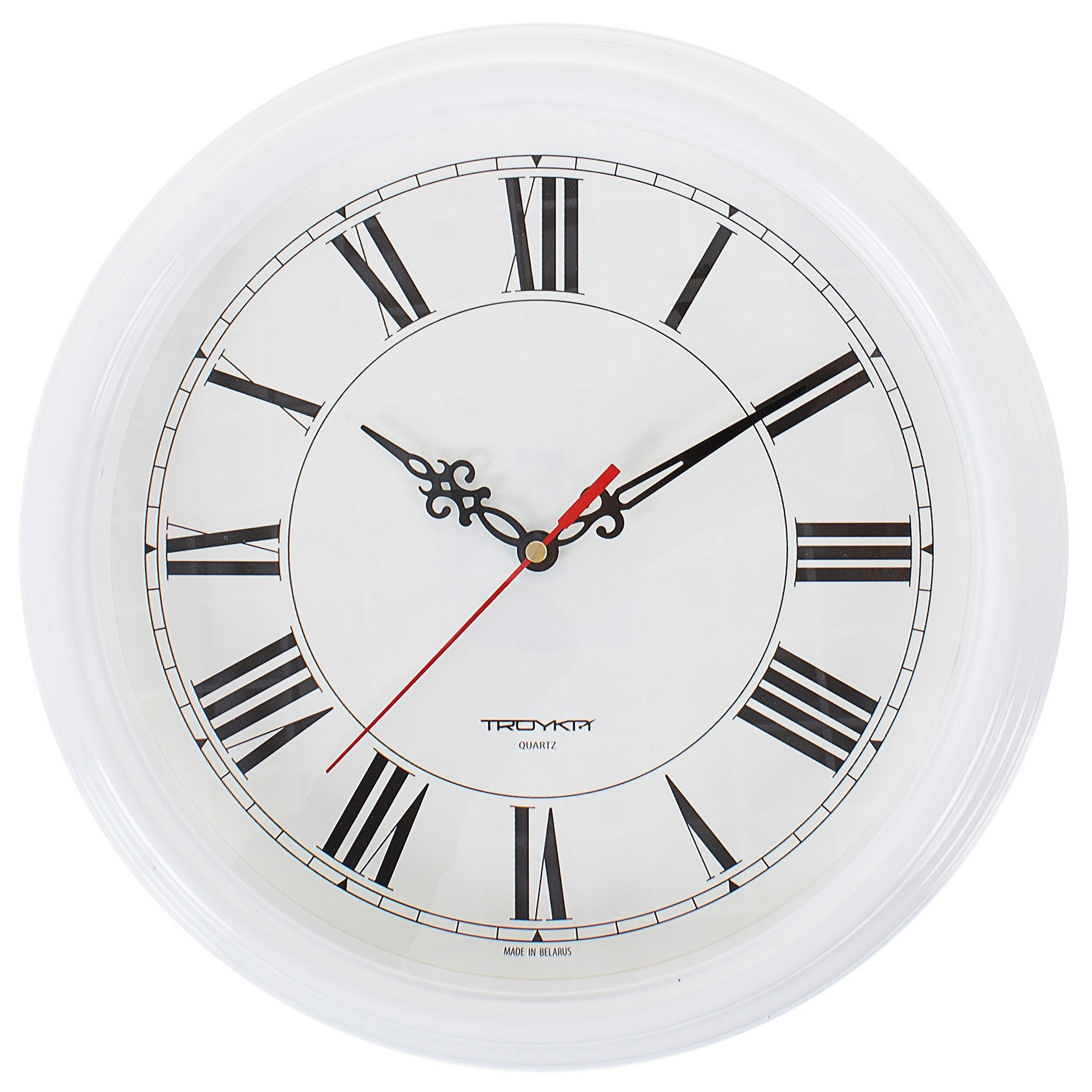 18818759 Часы настенные "" цвет белый диаметр 30 см Римские STLM-0012994 TROYKATIME
