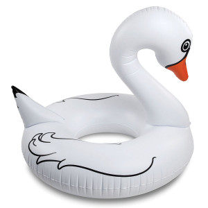 BMPFWS Круг надувной , white swan BigMouth