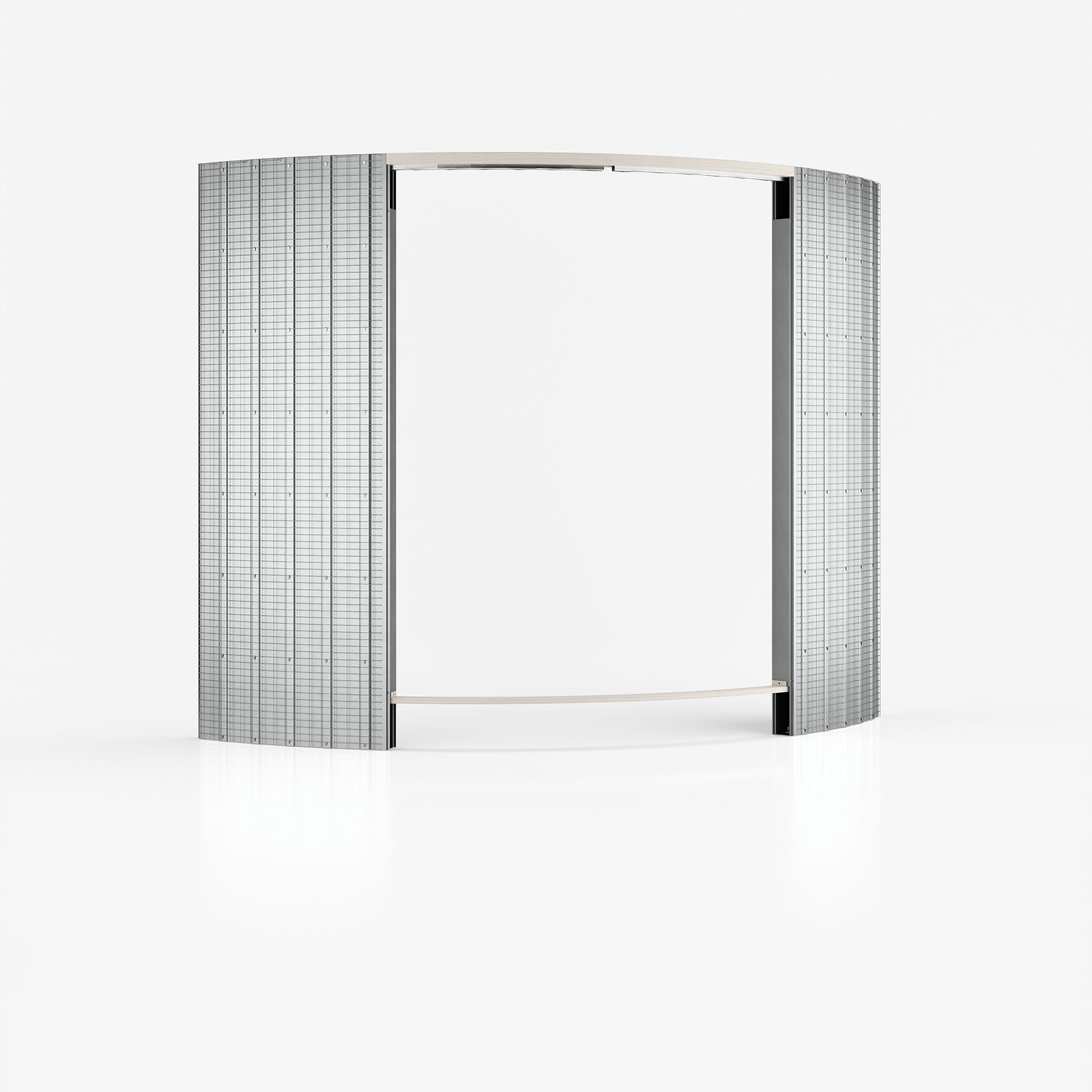 Подрамник для раздвижных дверей с изогнутыми дверями Ermetika ARKIMEDE doppio ARCH-00091905 - Вид №1