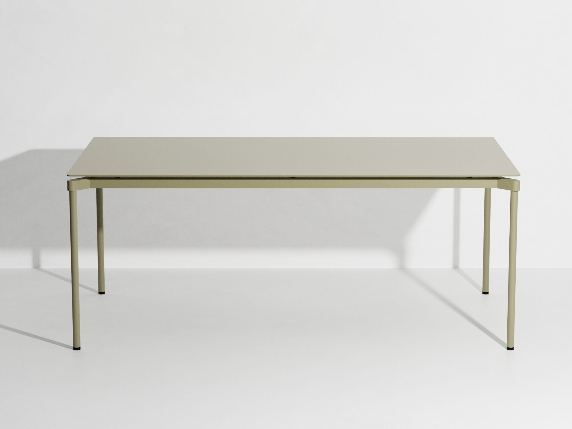 Прямоугольный алюминиевый стол с порошковым покрытием Petite Friture Fromme ARCH-00013788 - Вид №5