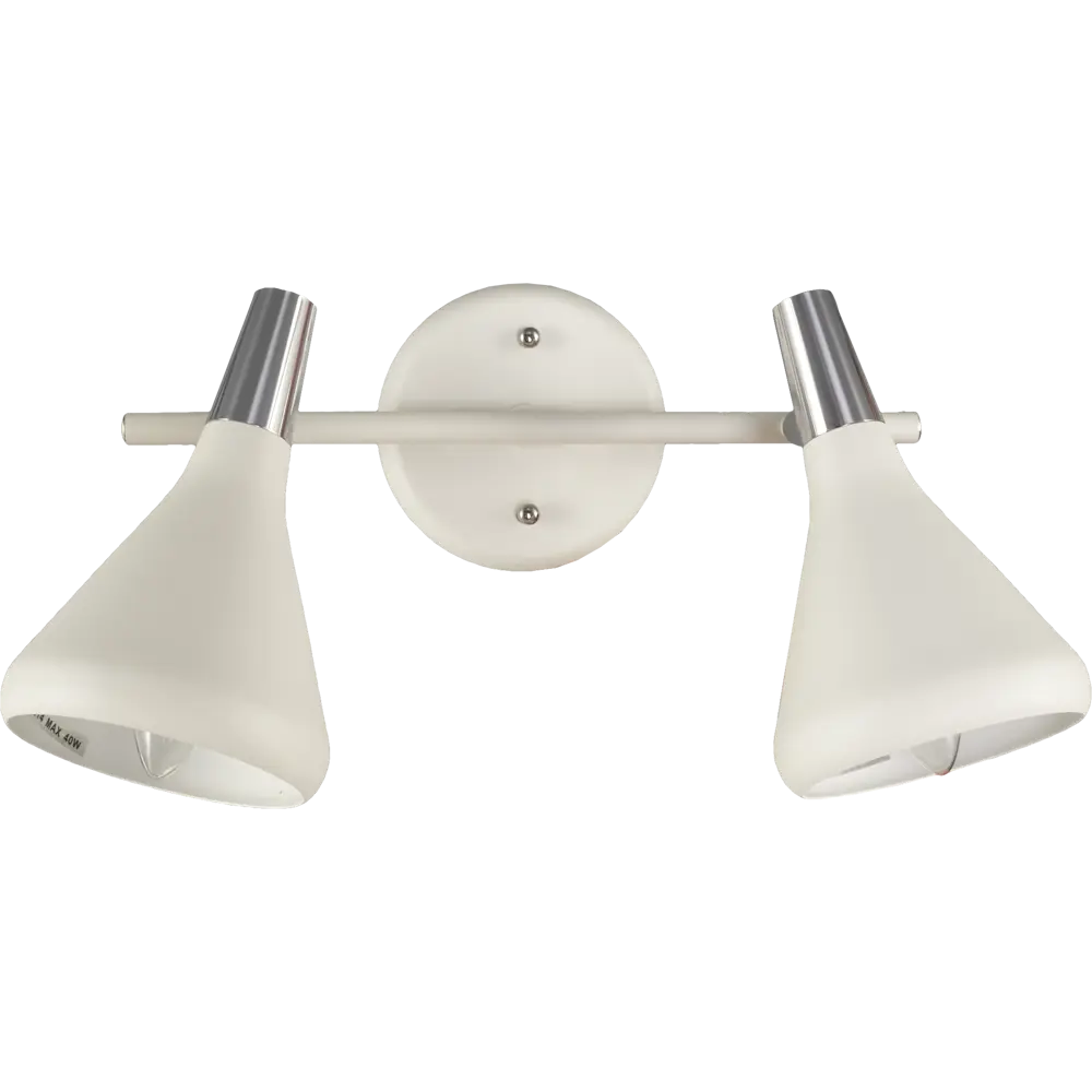 Спот поворотный Cico 2xE14x40 Вт металл цвет белый Arte Lamp STLM-2052863 - Вид №1