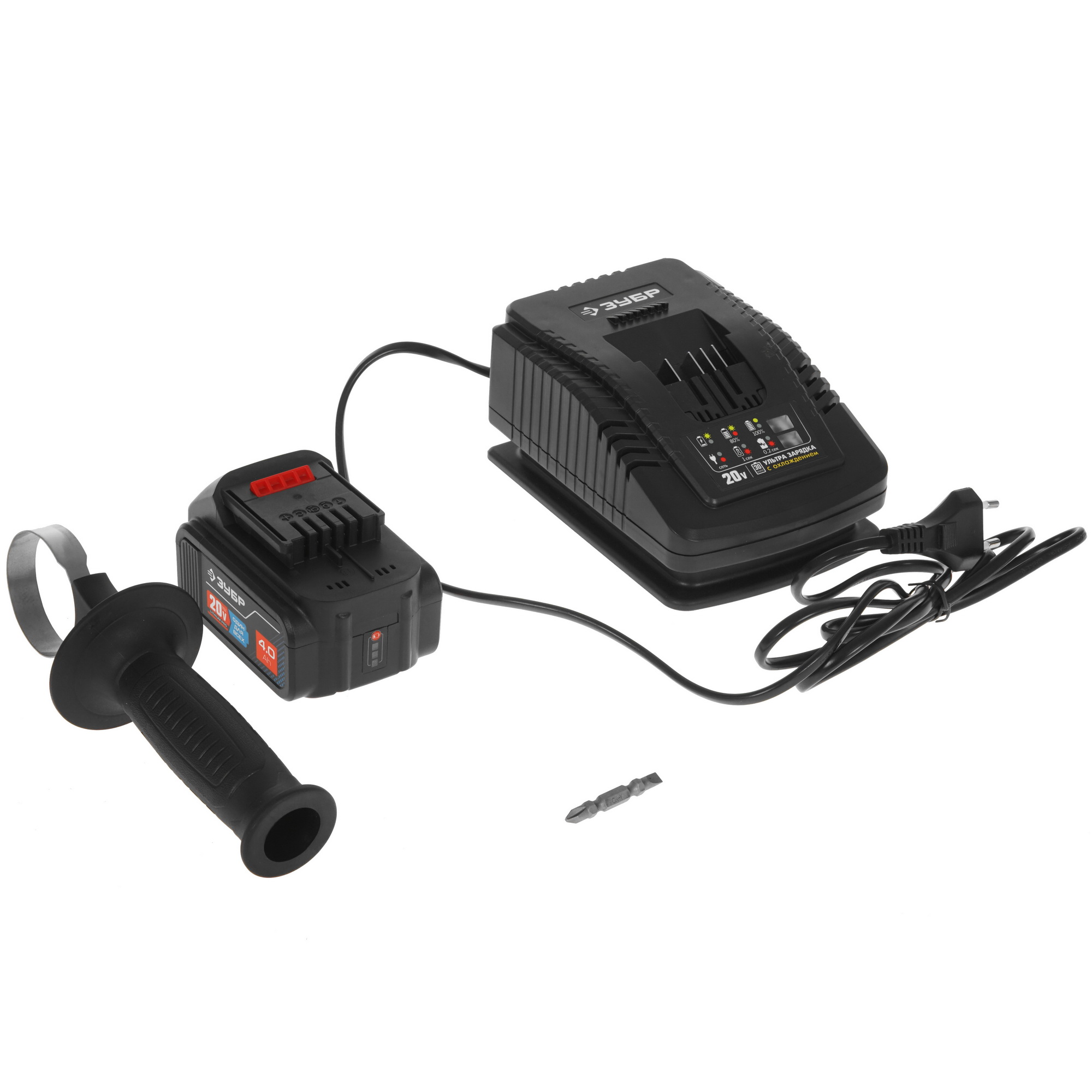 Дрель-шуруповерт Зубр DBS-201-42 BL 20V MAX PRO 5370928 STDN-0043930 - Вид №5