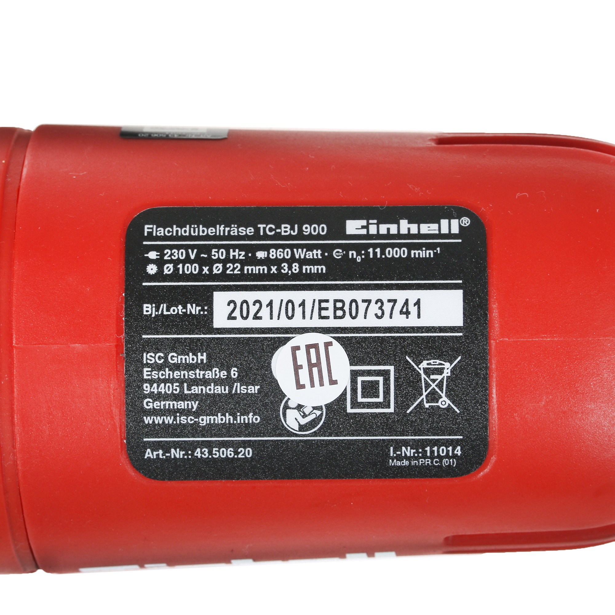 Фрезер Einhell TC-BJ 900 5333018 STDN-0032328 - Вид №4