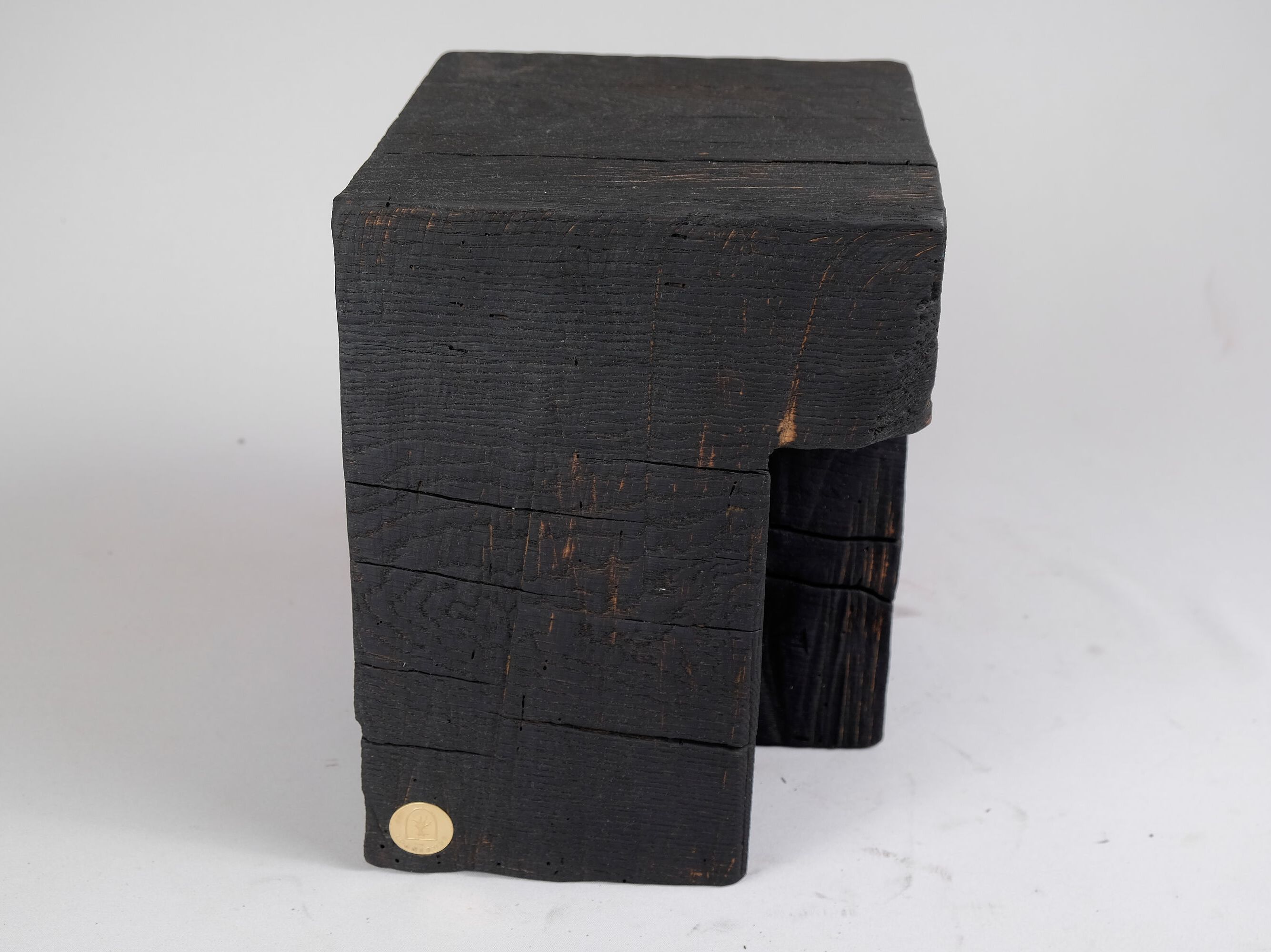 Квадратный журнальный столик из дуба Logniture Jownik ARCH-00048966 - Вид №11