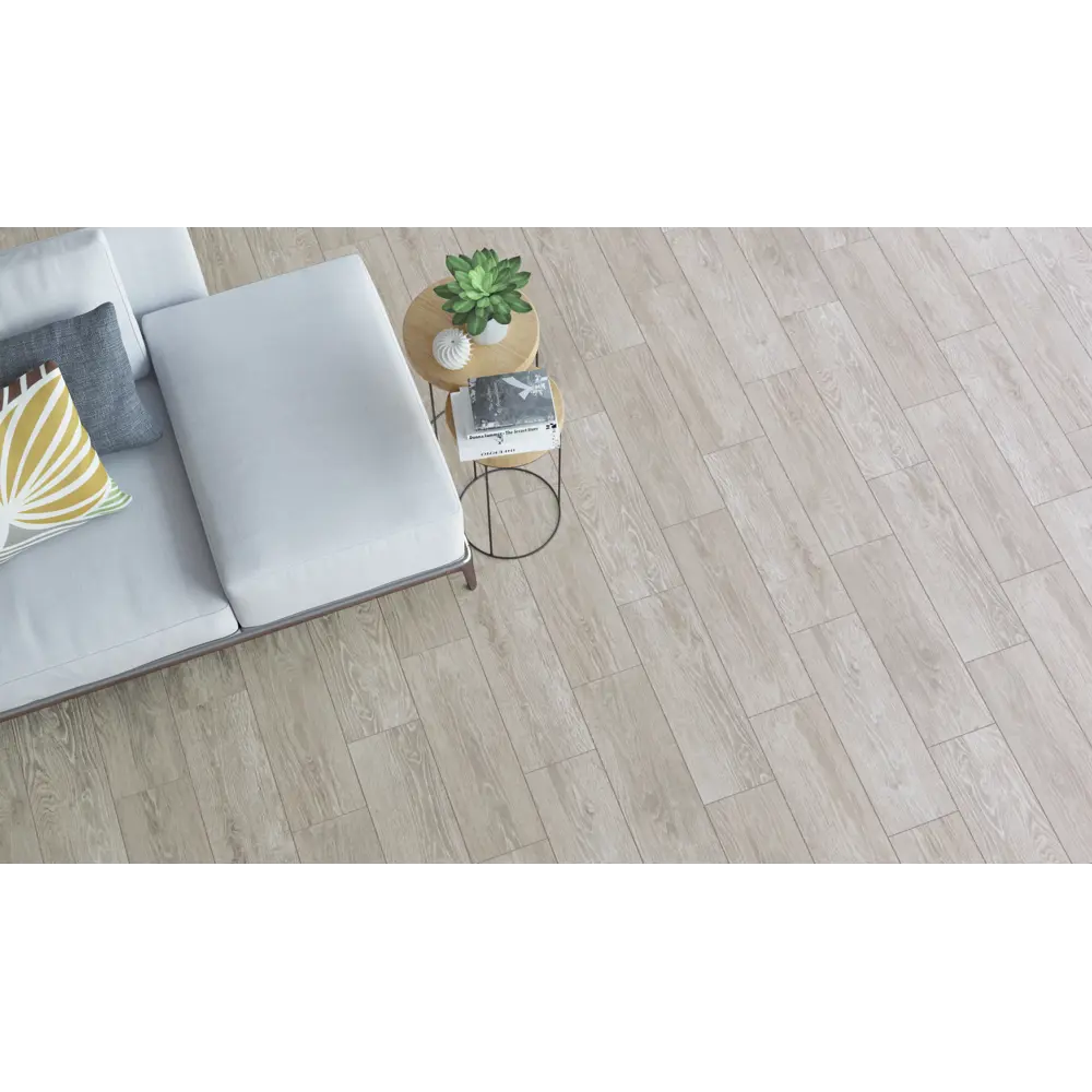 Керамогранит Grasaro Parquet 20x60 см 1.08 м² цвет бежевый STLM-2005311 - Вид №4