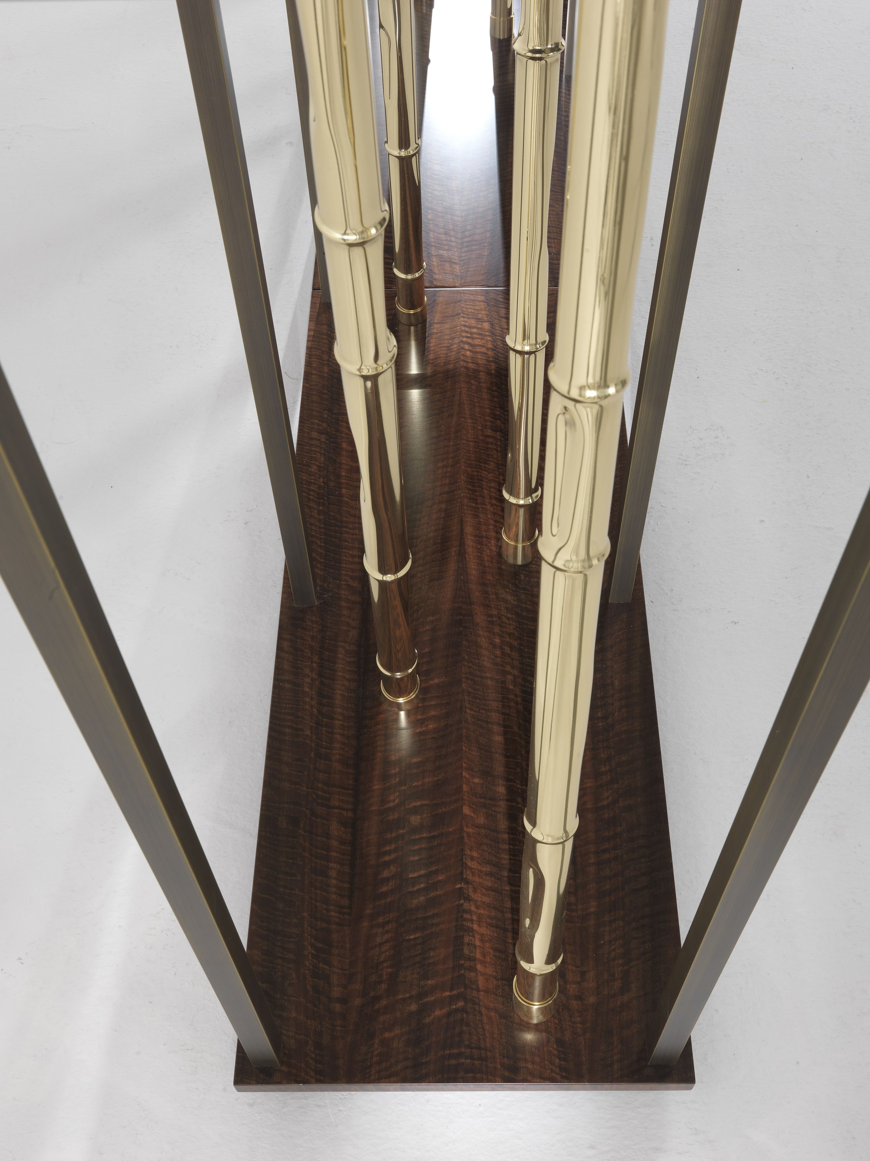 Книжный шкаф из эвкалипта и металла ETRO Home Interiors Taxila ARCH-00139044 - Вид №5