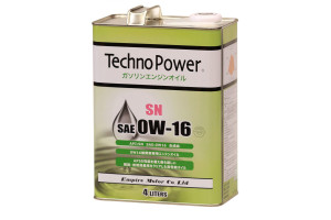 16950043 Моторное синтетическое масло SN 0W16 4 литра TP-L4100 Techno Power