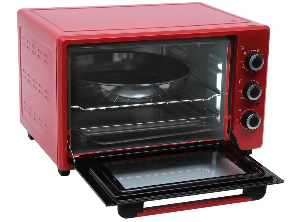 9146405 Мини-печь Oasis M-40R красный STDN-0074676 - Вид №2