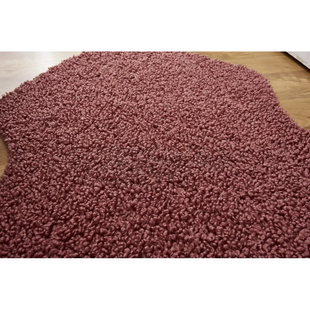Ковер-шкура Teddy 60x90 см полиэстер цвет красная Santreyd STLM-2023123 - Вид №2