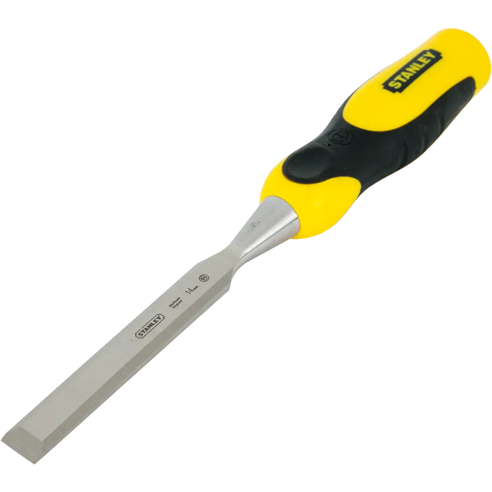 Стамеска Stanley Dynagrip 14 мм с двухкомпонентной ручкой STLM-2113148