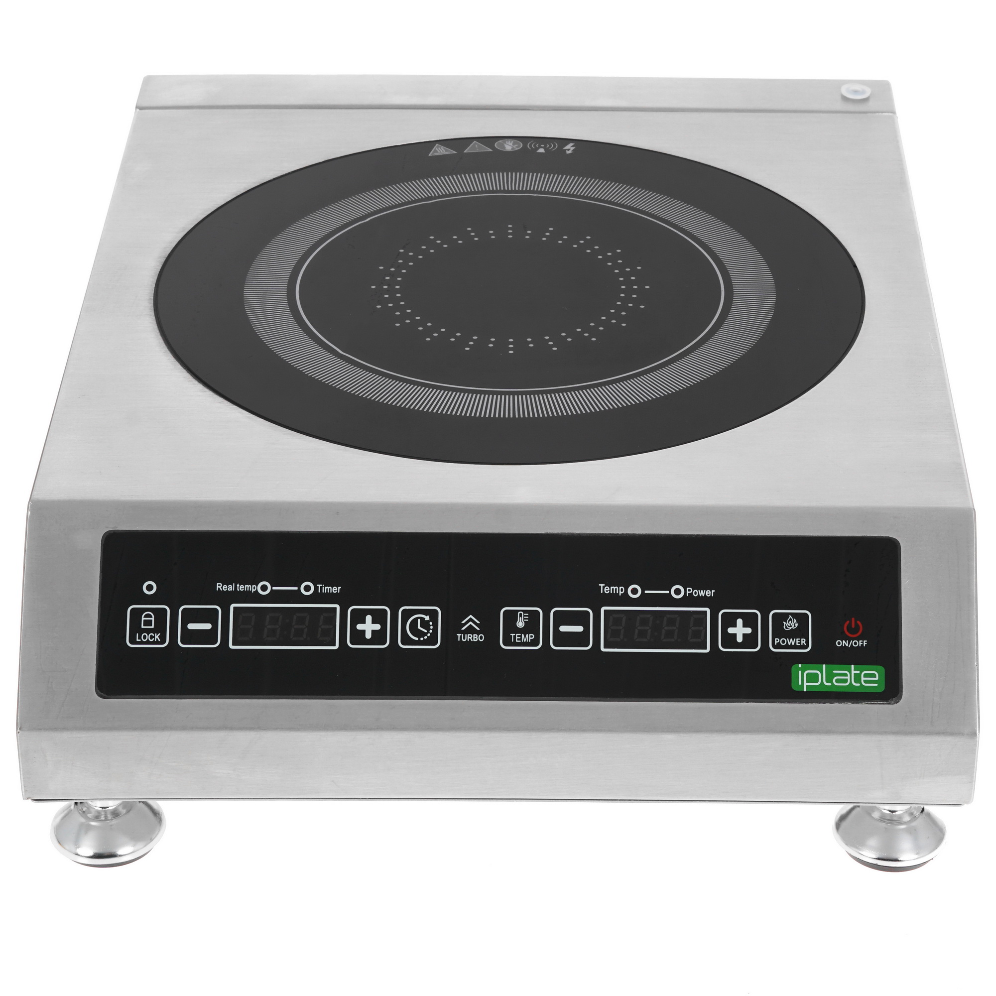 5336183 Плита компактная электрическая iPlate ALISA серебристый STDN-0043310 - Вид №1
