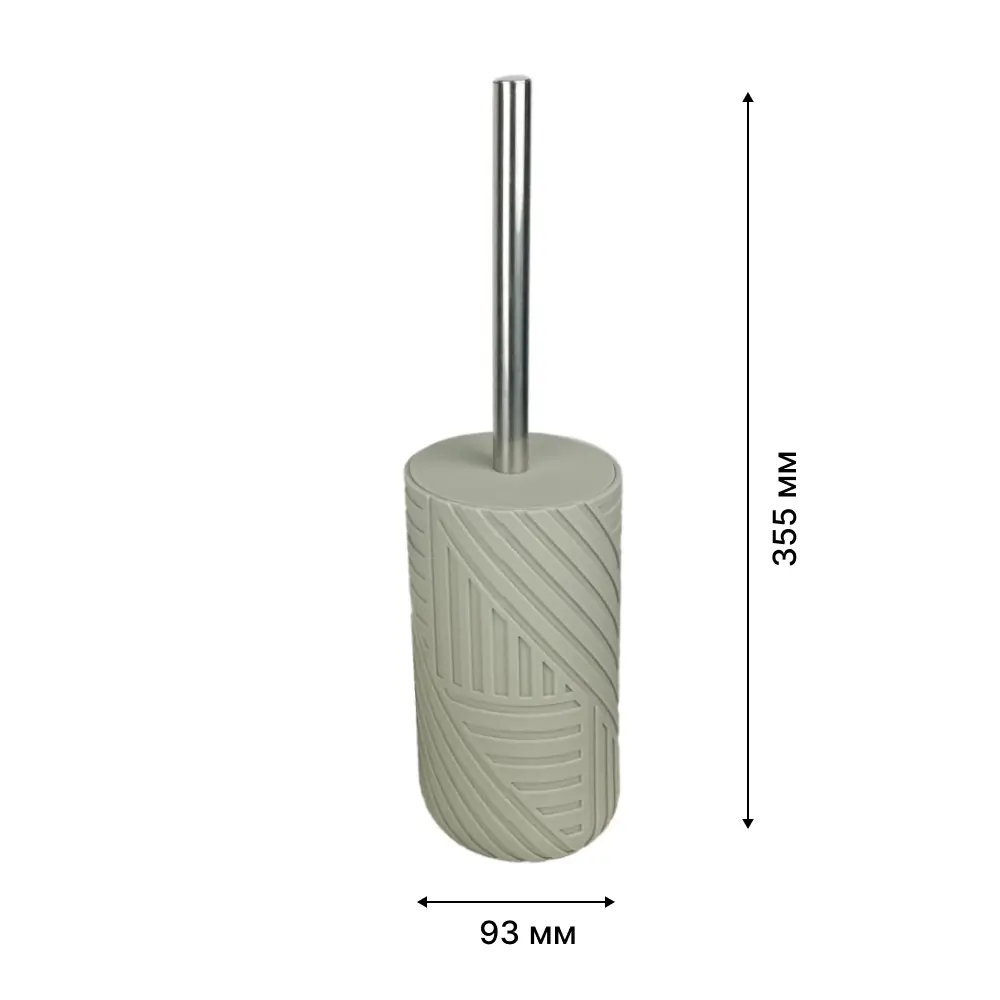 Lemer Adamello - эргономичный ёршик для унитаза в оливковом цвете 89384923 STLM-1584294 - Вид №1