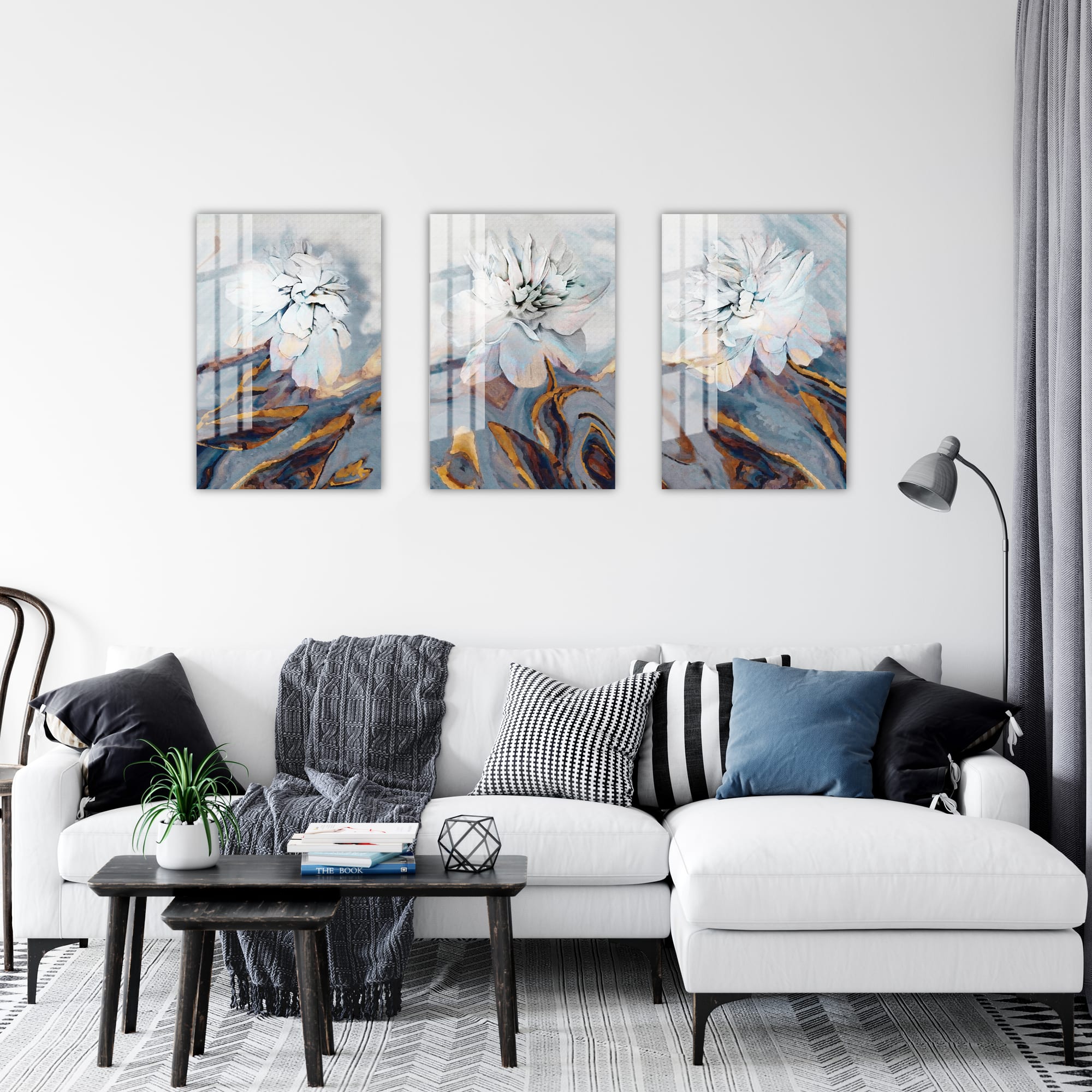 84531432 Картина на стекле «Альба 1» 40x60 см Santreyd  - Вид №5