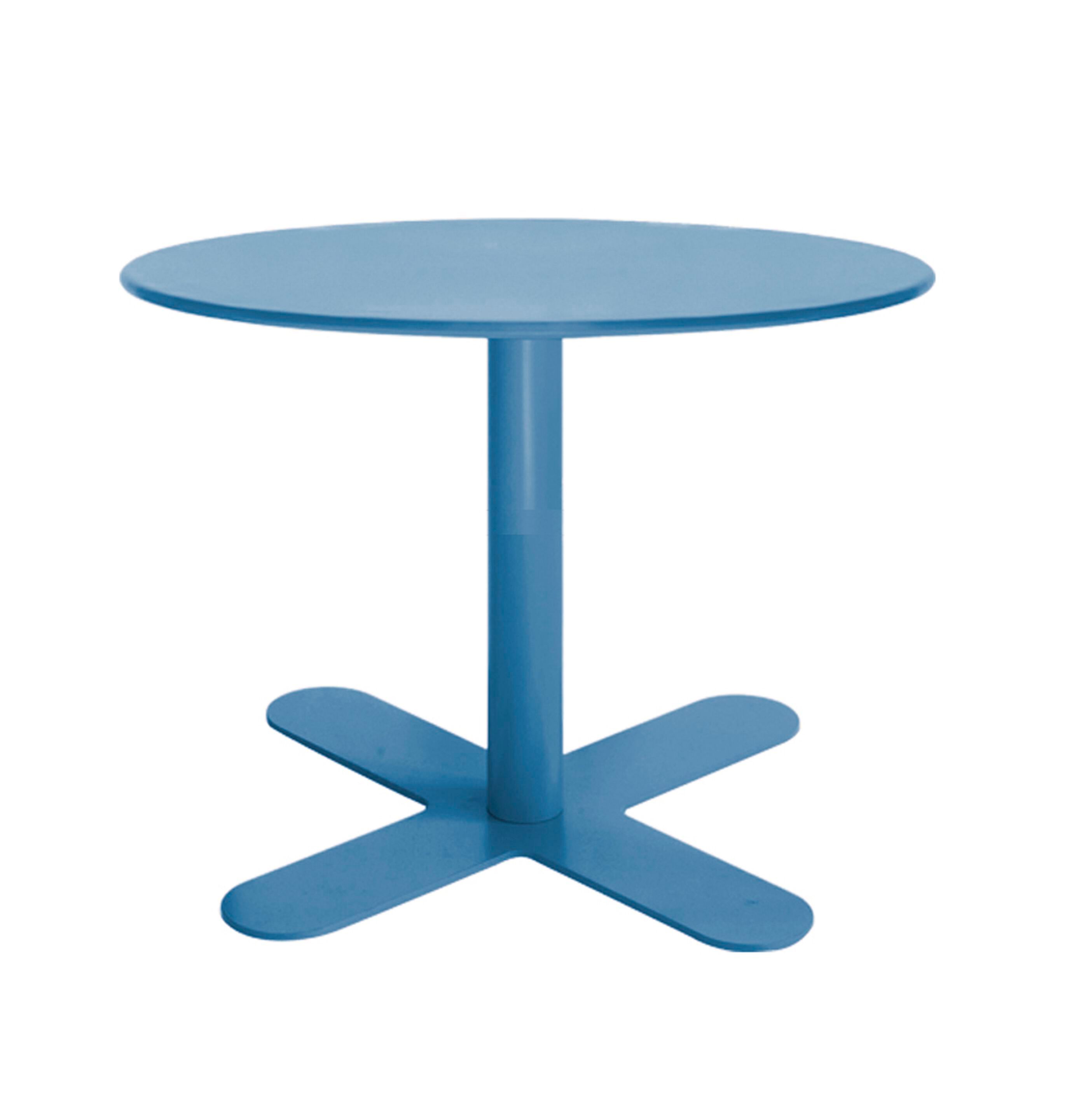 Круглый садовый столик из оцинкованной стали iSimar Антиб ARCH-00125726 - Вид №7