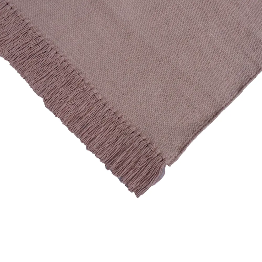 Ковер KREAFORTA Madras 60x120 см хлопок цвет розовый STLM-2168109 - Вид №1