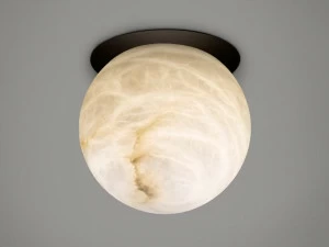 Alma light Потолочный светильник из алебастра и железа Tribeca 9800018