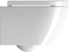 881611 Подвесной унитаз настенный Белый GSI ceramica Pura Италия
