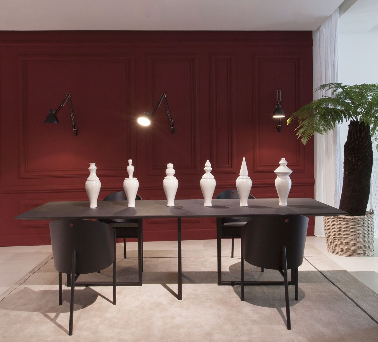 Кожаный мягкий стул с подлокотниками Driade ARCH-00056350 - Вид №3