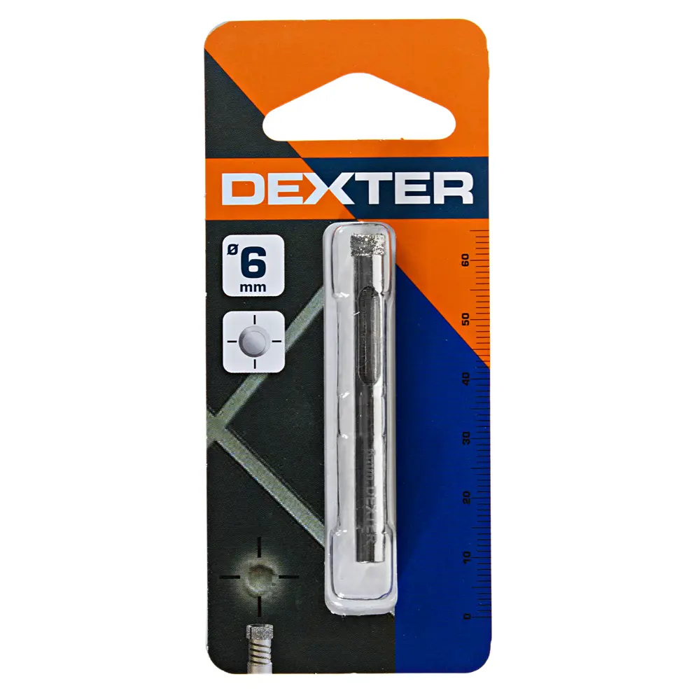 Сверло алмазное по керамике 6 мм Dexter 155-00098 STLM-2034613 - Вид №2