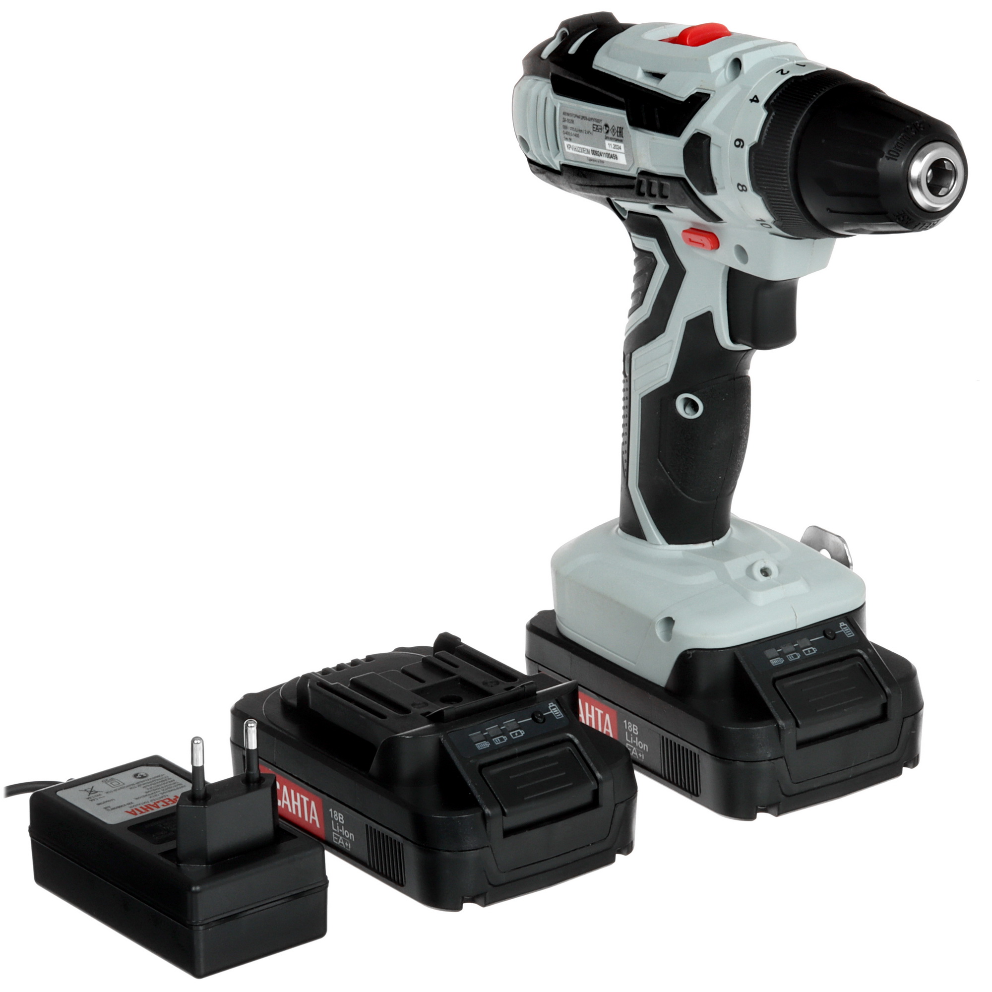 Дрель-шуруповерт Ресанта ДА-182ЛК 5618734 STDN-0085023 - Вид №1