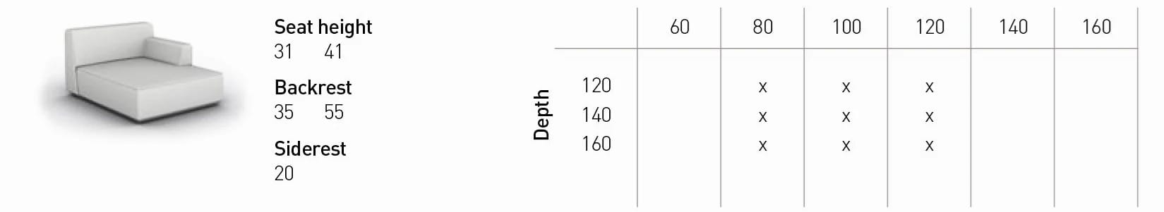 Съемная ткань Dormeuse Cubit by Mymito ARCH-00085482 - Вид №16