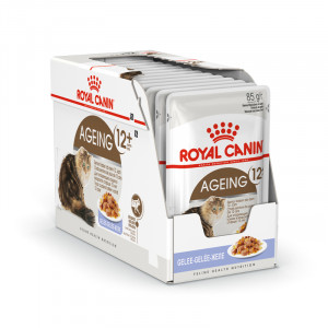 ПР0025185*12 Корм для кошек Ageing 12+ старше 12 лет, в желе конс. 85г (упаковка - 12 шт) ROYAL CANIN