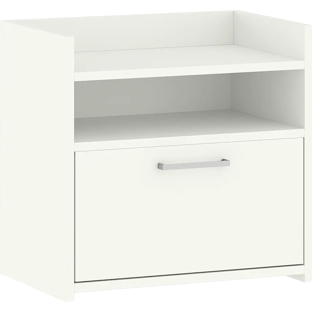 Тумба прикроватная 49.8x48.4x33.3 см ЛДСП цвет белый лед Santreyd STLM-2094908 - Вид №1