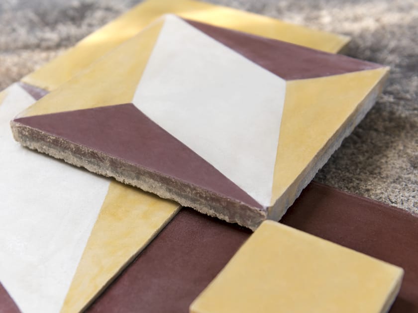 Украшенный цементный брикет A.Tessieri & C полы Tessieri издание 1927 ARCH-00011408