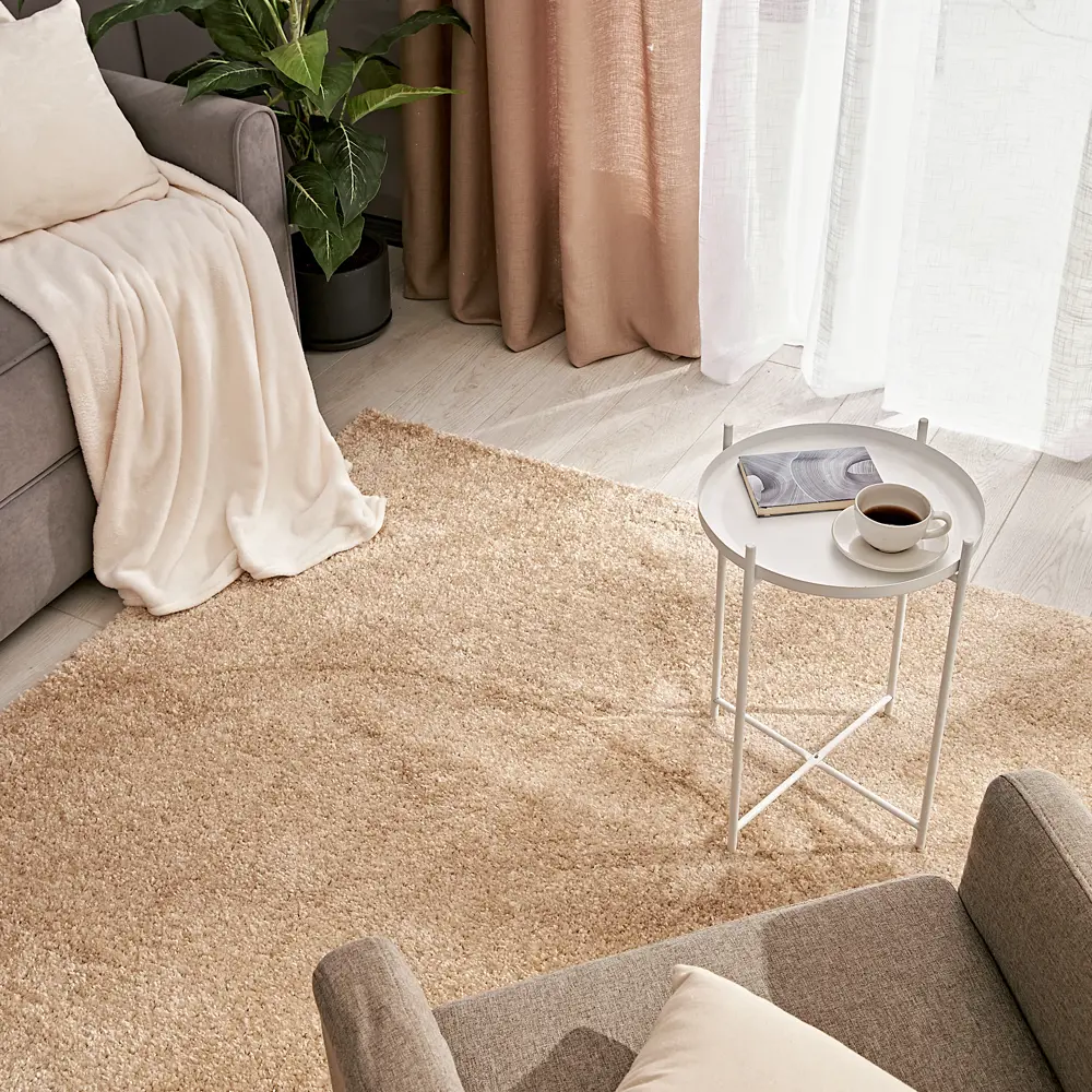 Ковер Kreaforta Shaggy Bosfor 200x300 см бежевый 89394331 STLM-1514455 - Вид №5
