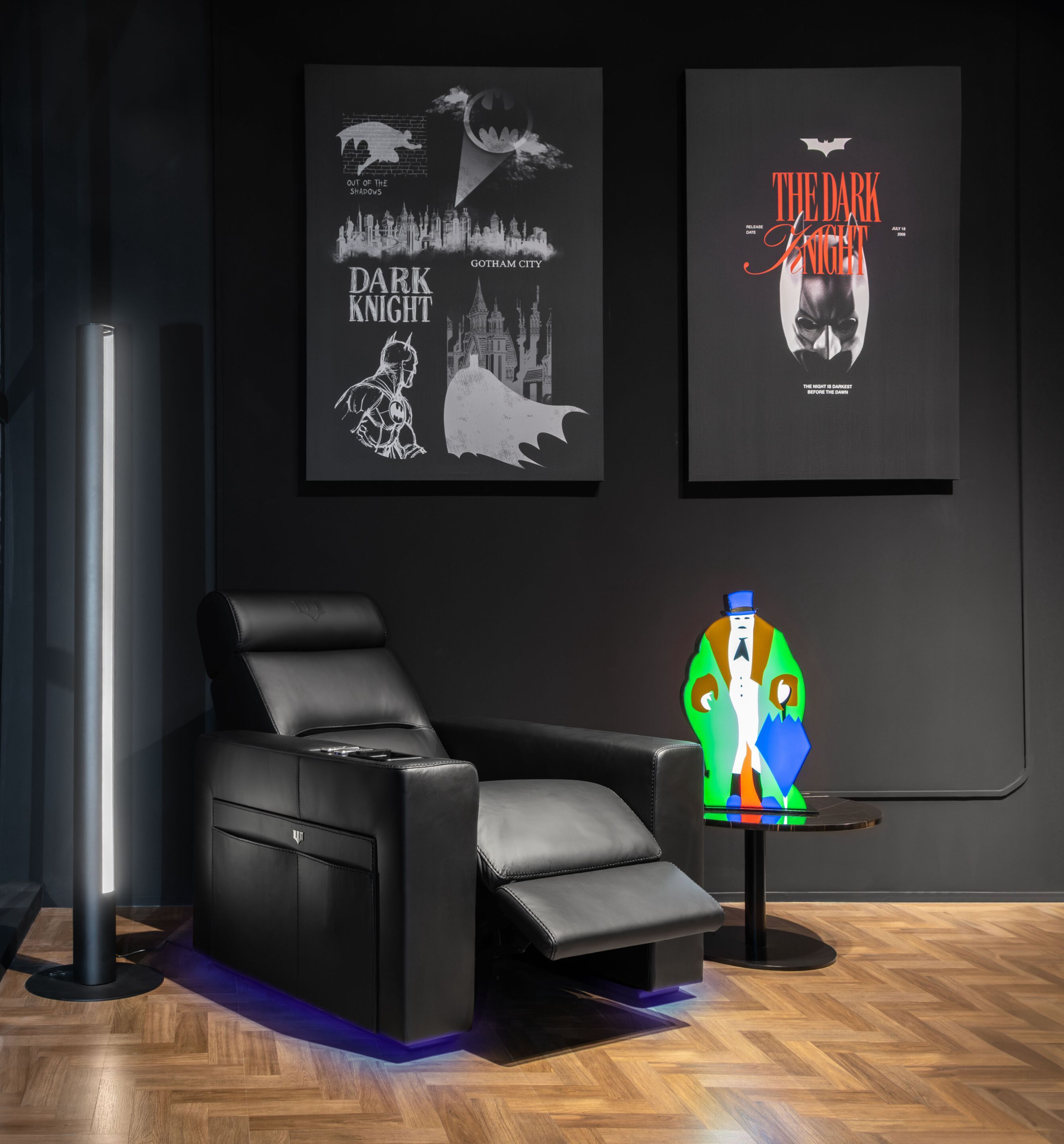 Кожаное кресло для домашнего кинотеатра Wayne Enterprises Home Collection WE-176 ARCH-00104750 - Вид №4