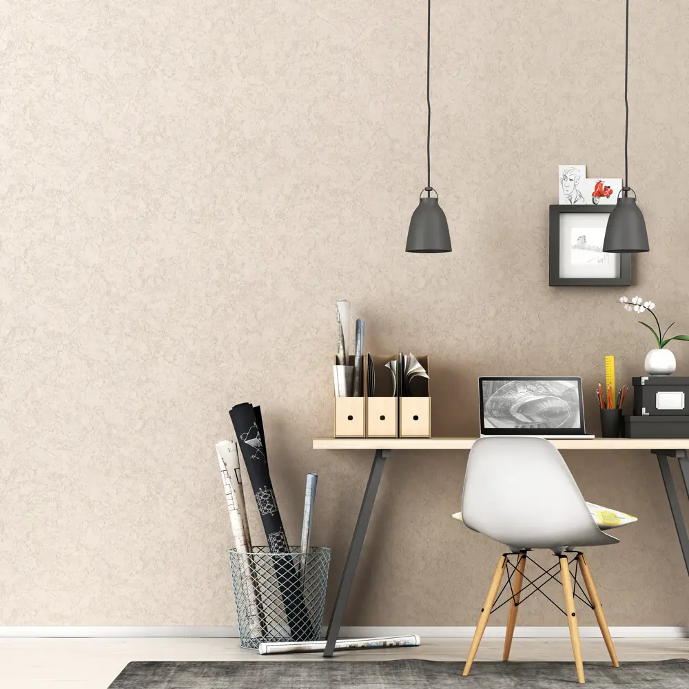 Обои флизелиновые Inspire бежевые 1.06 м 636369 STLM-2038973 - Вид №3