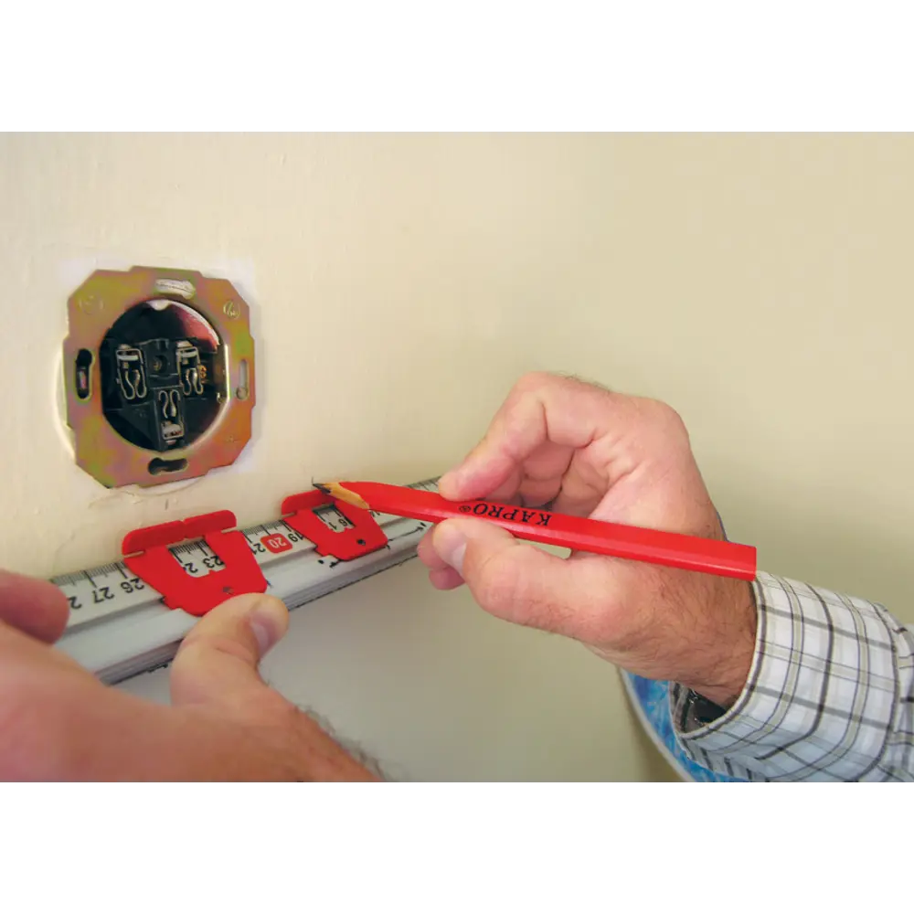 Линейка металлическая с уровнем Kapro 600 мм STLM-2091542 - Вид №6