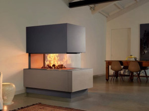 Облицовка камина из фаянса