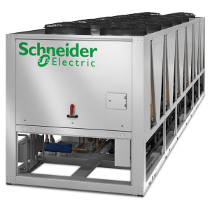 BCEF Холодильная машина воздушного охлаждения с функцией фрикулинга, центробежные безмасляные компрессоры Turbocor, холодопроизводительность от 300 кВт Schneider Electric