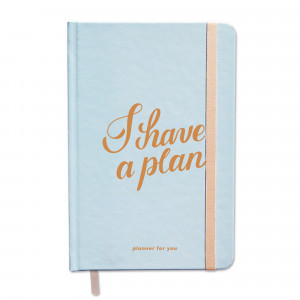 548739 Планер Мини "I Have A Plan" Turquoise, 256 страниц Orner