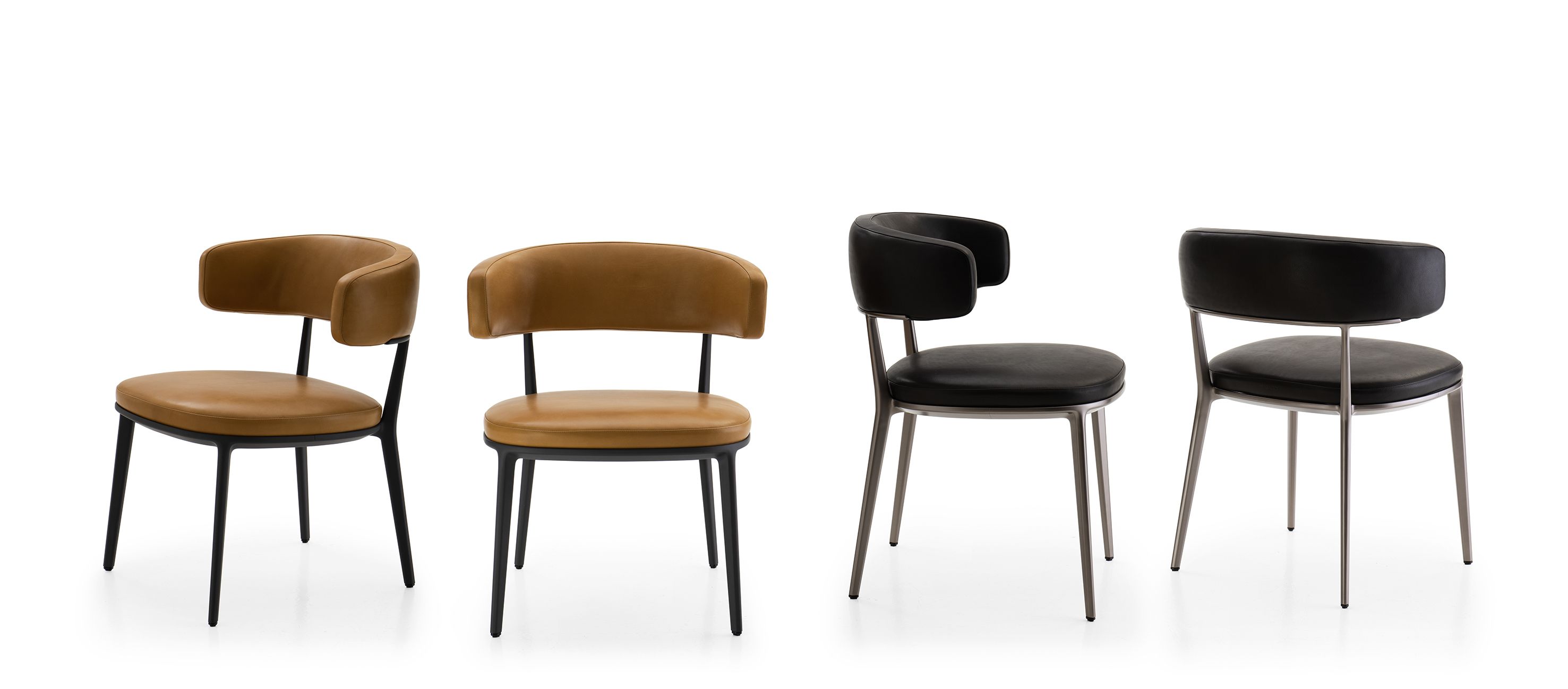 Кожаное кресло с подлокотниками Maxalto Caratos ARCH-00091321 - Вид №2