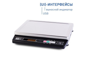 15912427 Настольные порционные весы для взвешивания USB, Ind МК-15.2-А21 UI 25418 МАССА-К MK