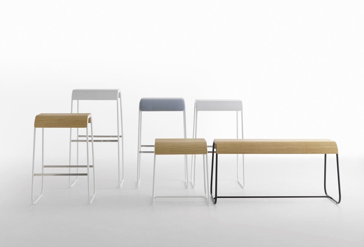 Высокий деревянный табурет Crassevig ARCH-00147280 - Вид №3