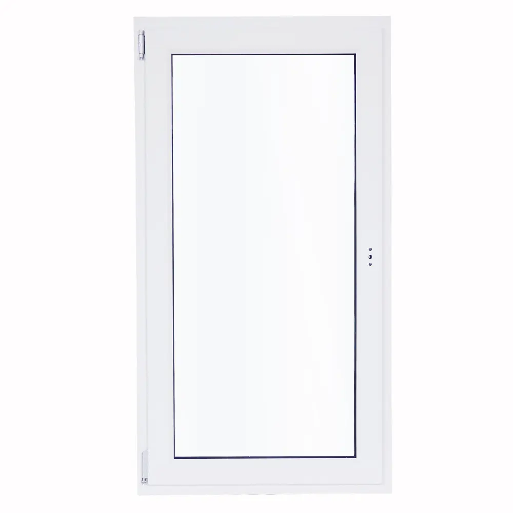 Окно пластиковое ПВХ VEKA одностворчатое 1410x870 мм (ВxШ) левое поворотно-откидное двуxкамерный стеклопакет белый/белый 83117326 STLM-2078586  - Вид №1