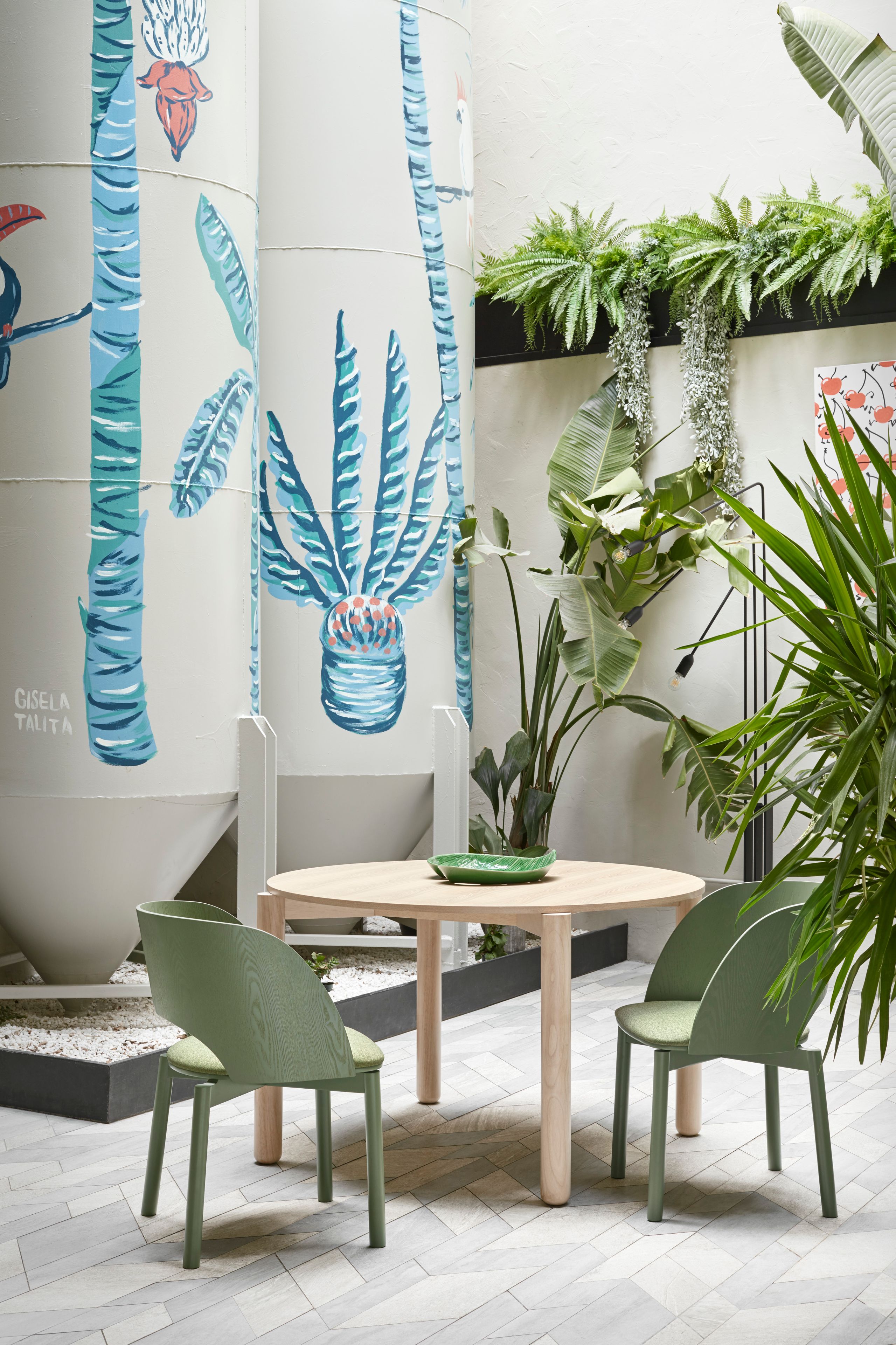 Стол из шпона и каучукового дерева TEULAT Atlas ARCH-00086615 - Вид №6